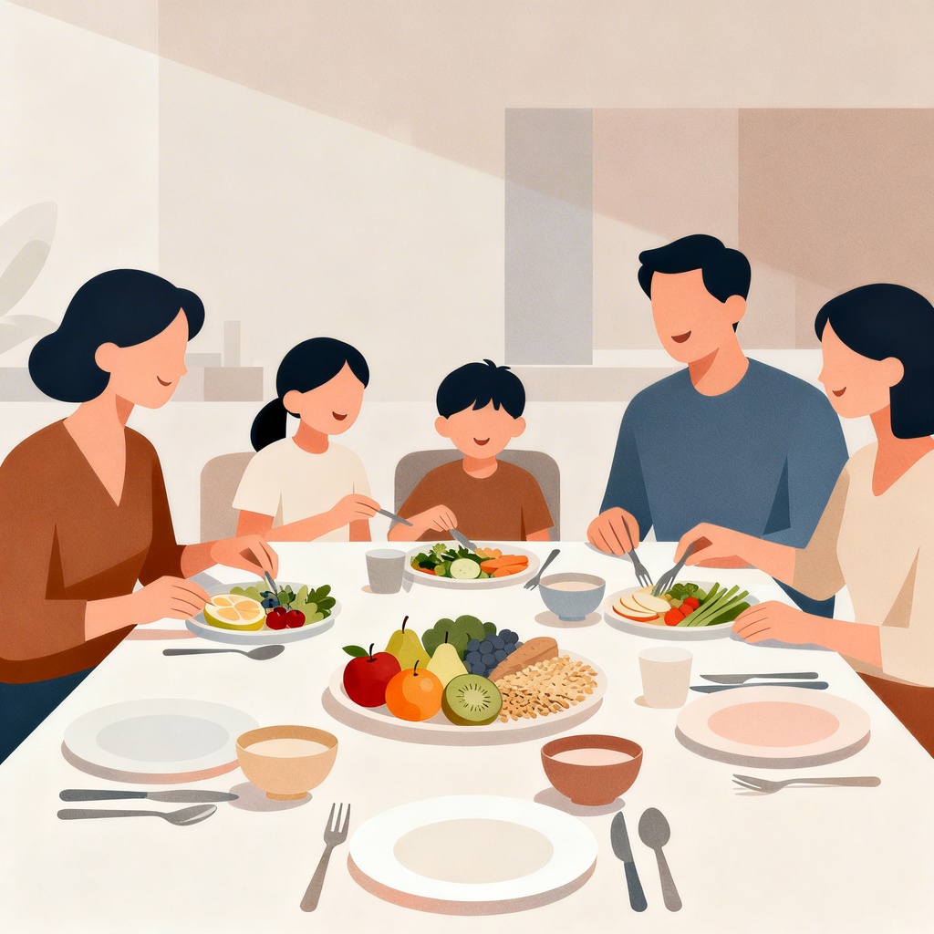 Jak wprowadzić zdrowe nawyki żywieniowe w rodzinie